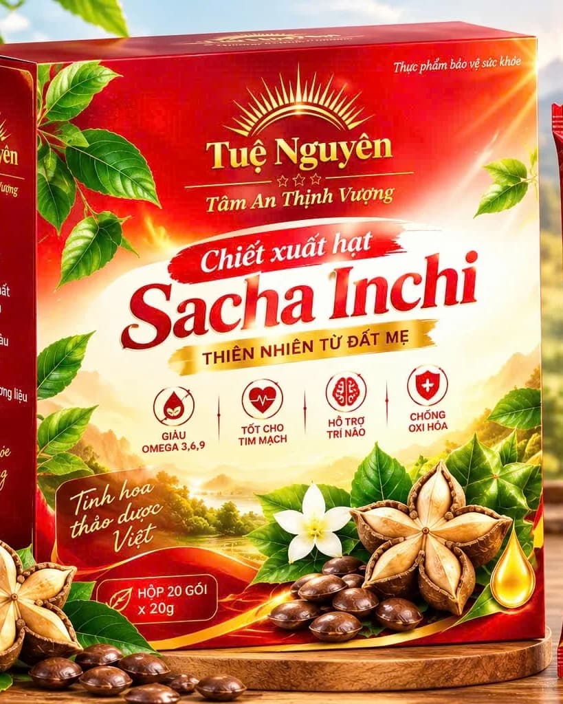 Chiết xuất hạt Sacha Inchi